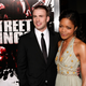 Chris Evans and Naomie Harris at Street Kings premiere in Hollywood, Calif., on April 3, 2008 (Kevin Winter/Getty Images)